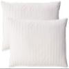 350 Thread Count Hypoallergenic Natural Filled Pillow -Stripe Pattern (Pack of 2) view 1