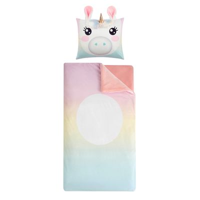 Heritage Kids Unicorn Sleeping Sac with Pillow
