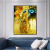 INVIN ART Framed Canvas Series#082 by Odilon Redon Wall Art Living Room Home Office Decorations(Black Slim Frame,20"x24") view 3