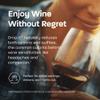 Drop It Wine Drops, Original - 10 mL Bottle - Naturally Reduces Sulfites and Tannins in Red, White & Sparkling Wines - Portable & Easy to Use - Treats Up to 55 Glasses or 9 Bottles of Wine - USA Made view 2