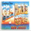 Greetings from Sea Isle City New Jersey Fridge Magnet (2.5 x 3.5 inches) view 1