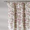 Lush Decor Weeping Flower Shower Curtain 72"W x 72"L Purple & Gray - Fabric Shower Curtains for Bathroom - Floral Bathroom Curtain - Cottage Core Decor view 3