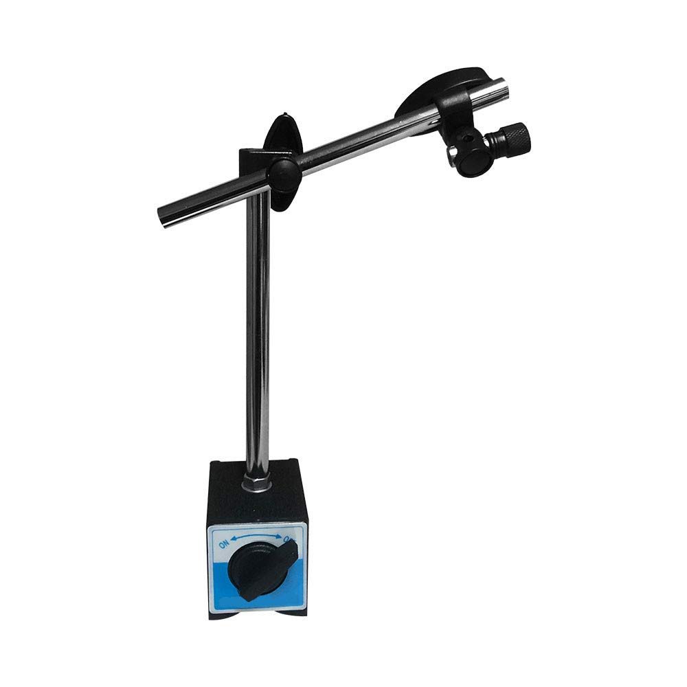 MH GLOBAL Force Dial Holder Magnetic Base Dial Indicator Holder w/Fine Adjustment 135 Lbs