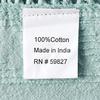 Beatrice Home Fashions Medallion Chenille Bedspread, Full, Blue view 4