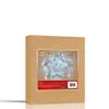LIGHTSHARE 24Inch 320 Led Christmas Star Light, Twinkle Lights, Cold White, Plug in for Home Garden Decoration,Winter,Wedding,Birthday,Thanksgiving,Holiday,Party Decoration,Silver view 4