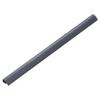 vidaXL 100 pcs Fence Strip Clips in Anthracite, PVC, Weather and UV, for PVC Fence Strip Mounting view 1