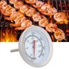 100~700 BBQ Thermometer Temperature Gauge Stainless Steel Double Scale Grill Thermometer Temp Gauge Outdoor Barbecue Smoker Grill view 4