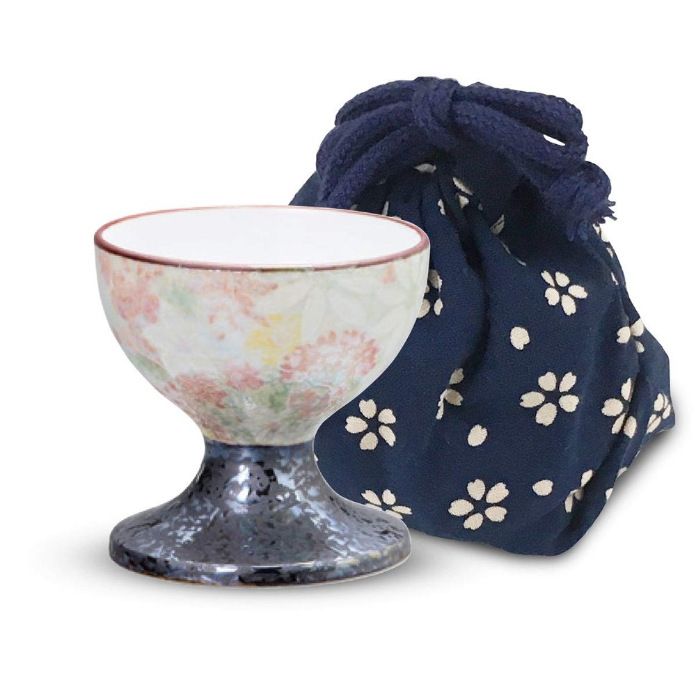 2G Select Teacup, Multi, 2.0 x 2.0 inches (5 x 5 cm), For Buddhist Altar, Saika Tea Kettle, Arita Ware Kikyo, Accessory Included