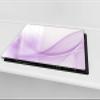 Concept Crystal Tempered GLASS Cutting Board  Worktop saver and Pastry Board; MEASURES: SINGLE: 23,62 x 20,47; DOUBLE:2 x 11,81 x 20,47; D01D Abstract Series view 2