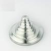 Ochoos 4Pcs 10mm M8 M10 Thick Solid Aluminum Circle Disc Glass Top Adapter Coffee Tea Table Bar Glass Top - (Color: Dia50M8) view 4