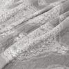 Lush Decor Lucianna Ruffle Edge Cotton 3 Piece Bedspread Set, King, Gray view 4