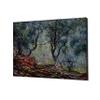 Monet Wall Art Collection Canvas Olive Trees in Bordighera, 1884 Prints Wrapped Gallery Wall Art | Stretched and Framed Ready to Hang 36X48 view 2