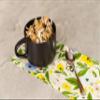 10 Strawberry Street Wazee Matte 4.75"/22 oz Oversized Mug, Set of 6, Black view 4