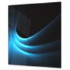 Concept Crystal Tempered Glass Cutting Board  Worktop Saver and Pastry Board; Measures: Single: 23,62 x 20,47; Double:2 x 11,81 x 20,47; D01D Abstract Series view 1