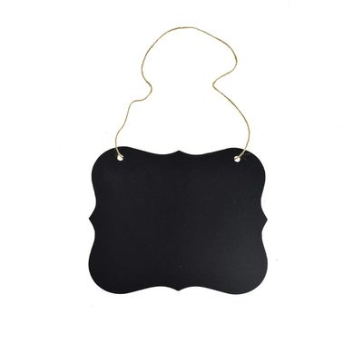 Homeford Hanging Chalkboard Sign, Bracket Border, 9-1/4-Inch