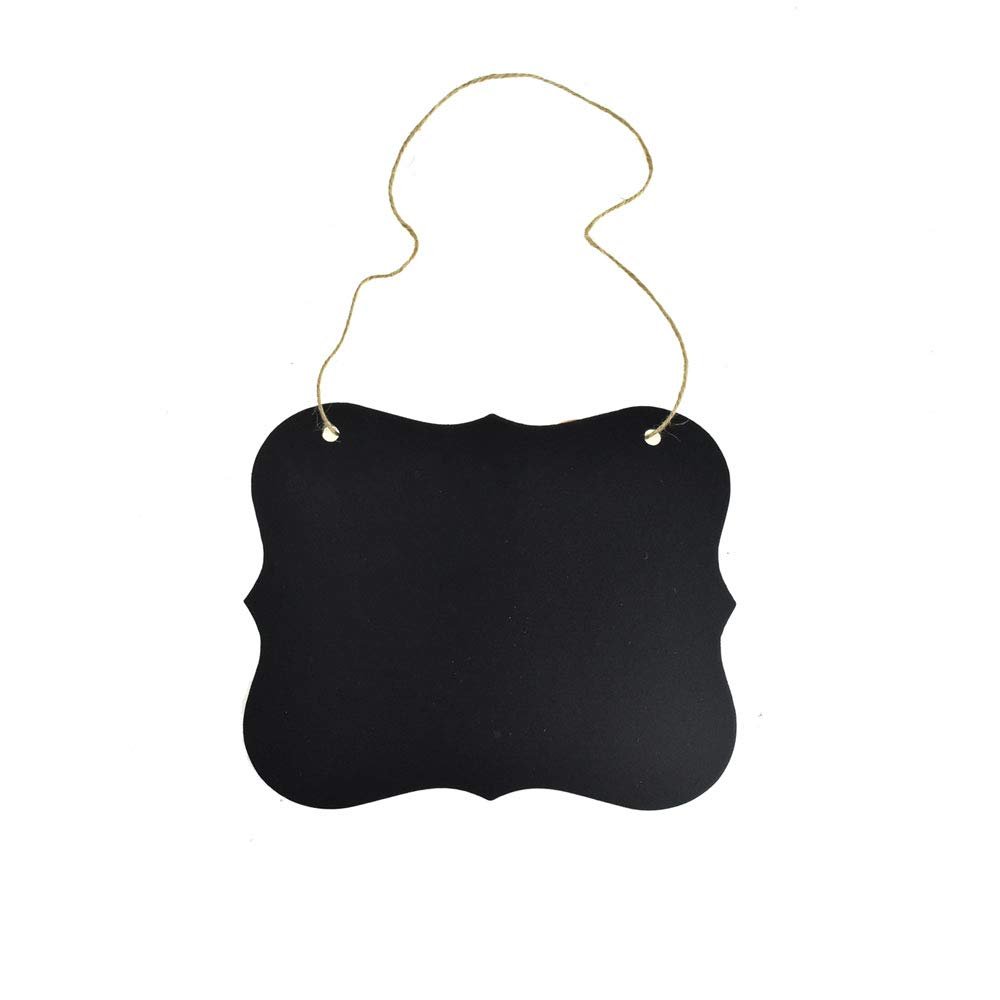Homeford Hanging Chalkboard Sign, Bracket Border, 9-1/4-Inch