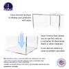 2 Pack Clear Acrylic Display Box with One Open Side No Lid 7" x 7.25" x 4" Inch Versatile Plexiglass Merchandise Storage Bin or Retail Product Riser by Marketing Holders view 4