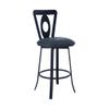 Armen Living Mollymauk Barstool, Grey view 3