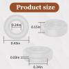 SMARTTOP 14 Pairs Eyeglass Ear Grips Sleeve Holder-Eyeglasses Ear Hooks -Comfort Anti-Slip glasses ear grip-For Kids and Adults Sunglasses, Reading Glasses, Sport Eyewear (Clear) view 3