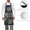 LOT BASIC Happy Mother's Day Bib Apron with Neck Strap Blackboard Chalk and Floral Cooking Kitchen Aprons for Women Men, 15" x 20" for 5 Years view 2