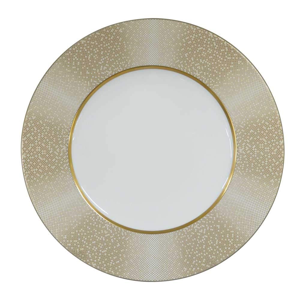 Narumi 52087-5462 Platter, Gold, 10.6 inches (27 cm), Dinner Plate