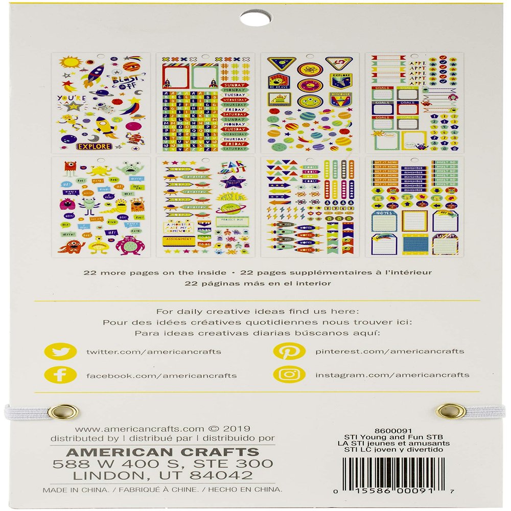 EK Success Sticker Book Young & Fun
