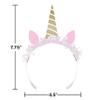 Creative Converting 339622 Unicorn Sparkle Party Tiara view 2