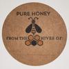 HONEY LABELS (kraft), 2" Round, SET OF 12 view 1