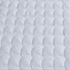 Blue Ridge Home Fashions Waterproof Mattress Protector Cal King Size - 350 Thread Count Breathable 100% Cotton Top Quilted Mattress Pad Cover Stretches up to 16" Deep Pocket Mattress Topper  White view 3