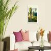 Buena Vista Lagoon - California Coastal Landscape - From an Original Color Painting by Wade Koniakowsky - Fine Art Rolled Canvas Print 16in x 20in view 3
