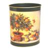 Waste Paper Bin Orange Tree view 1