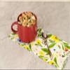 10 Strawberry Street Wazee Matte 4.75"/22 oz Oversized Mug, Set of 6, Red view 4