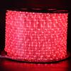 XUNATA 2-Wire Waterproof 1/2" LED Rope Light Kit, 110V-120V PVC 30 LED/M Tube Lights Strip for Background, Outdoor, Christmas, Home Decoration (66ft, Red) view 2