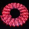 XUNATA 2-Wire Waterproof 1/2" LED Rope Light Kit, 110V-120V PVC 30 LED/M Tube Lights Strip for Background, Outdoor, Christmas, Home Decoration (66ft, Red) view 4