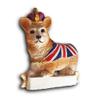 3D Royal Corgi England UK Refrigerator Fridge Magnet Tourist Souvenirs Handmade Resin Craft Magnetic Stickers Home Kitchen Decoration Travel Gift view 1