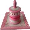 India Meets India Marble Meenakari Supari Daan with Tray Set Handicraft by Awarded Indian Artisan view 1