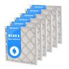 SpiroPure 22X30X1 MERV 8 Pleated Air Filters - Made in USA (6 Pack) view 1