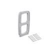 Emuca Lateral Assembly Supplement for Pull Down Hanging Rail, Grey Colour, Set of 2, 2 pcs view 1