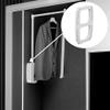 Emuca Lateral Assembly Supplement for Pull Down Hanging Rail, Grey Colour, Set of 2, 2 pcs view 3