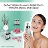 4 Pack 9" Acrylic Display Riser Box with One Open Side No Lid Versatile Clear Square Lucite Retail Product Platform and Merchandise Storage Bin No Assembly by Marketing Holders view 3