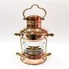 Nautical Antique 14" Ship Lamp Boat Copper Brass Oil Lantern Maritime Collectible Home Decorative view 1
