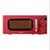 COMFEE' Retro Small Microwave Oven With Compact Size, 9 Preset Menus, Position-Memory Turntable, Mute Function, Countertop, Perfect For Small Spaces, 0.7 Cu Ft/700W, Red, AM720C2RA-R view 1
