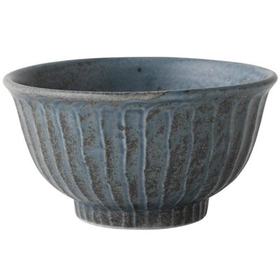 Minoru Touki Navy Mouse Shinagi 5.5 Sodon Blue Diameter 6.8 x 3.7 inches (17.8 x 9.5 cm) 7.12H3.8in