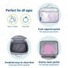 Wildkin Kids Insulated Lunch Box Durable and Reusable for School & Travel - Holographic view 4