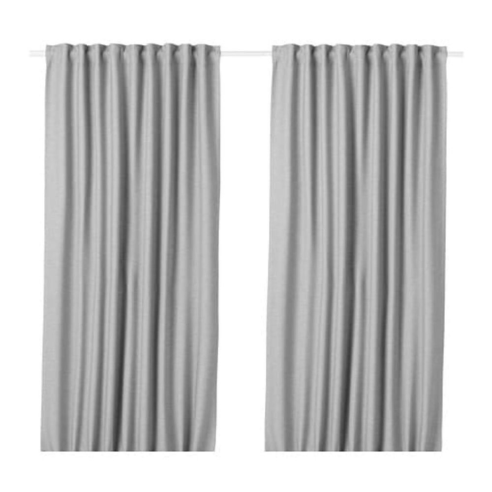 IKEA.. 404.234.13 Curtains, Gray