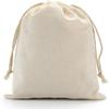 KUPOO 50PS Cotton Bags Cotton Muslin Bags Drawstring Muslin Bag for Wedding Party Favor and DIY Craft (5x7 Inch) view 4