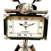 Antique Floor Wooden Stand Projector Clock Nautical Style Maritime Ship Desk Clock Home Decor view 3