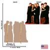 Cardboard People Friends Life Size Cardboard Cutout Standup - Friends TV Sitcom view 2