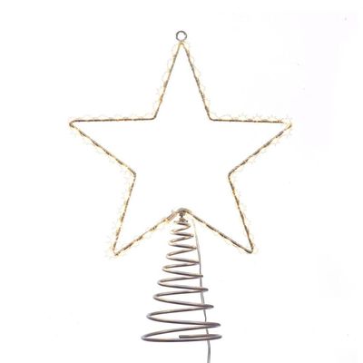 Kurt Adler 13-Inch Metal Lighted LED Star Treetop