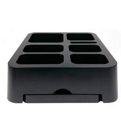 Smart hurb Versatile Storage Box Organizer.Tea Coffee Cup Spoon Organizer, cosmatic, Various Pen Tool and Office Product Organizer (Black)